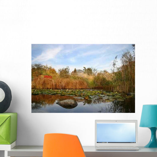 Autumnal Teichidylle Wall Decal
