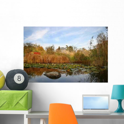 Autumnal Teichidylle Wall Decal