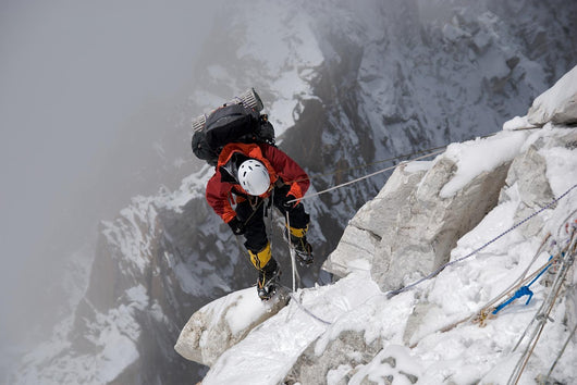 Returning from Mountain Summit Wall Decal