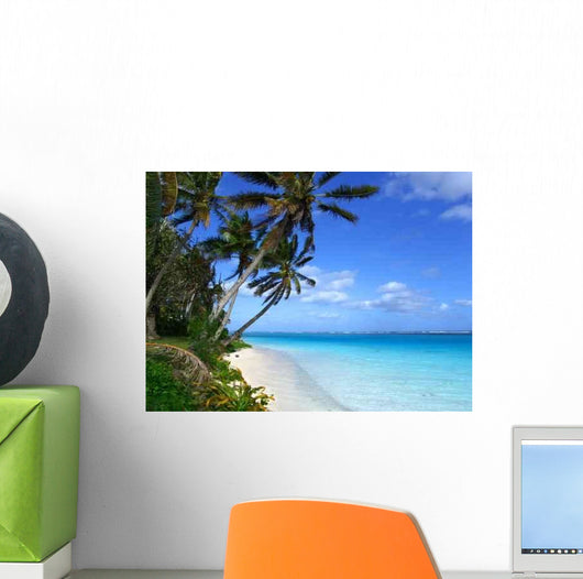 Island Lagoon Wall Decal