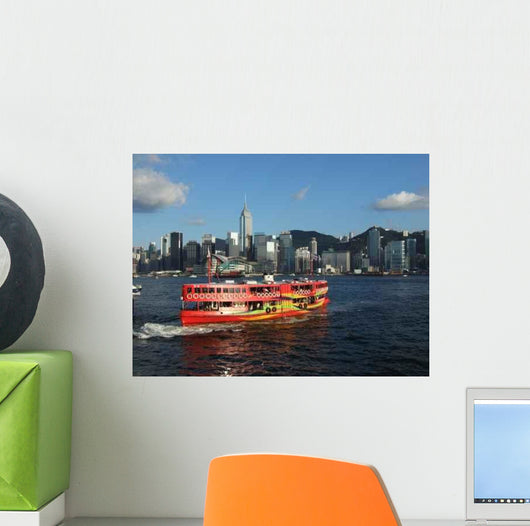 Hong Kong Ferry Wall Decal