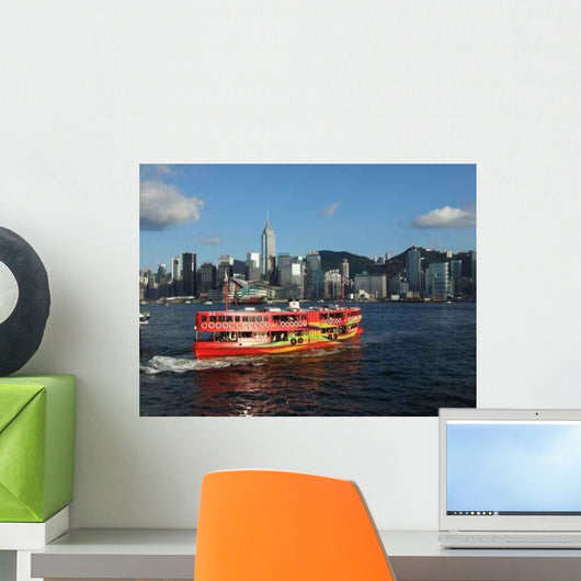 Hong Kong Ferry Wall Decal