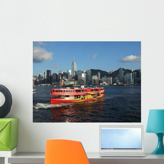Hong Kong Ferry Wall Decal