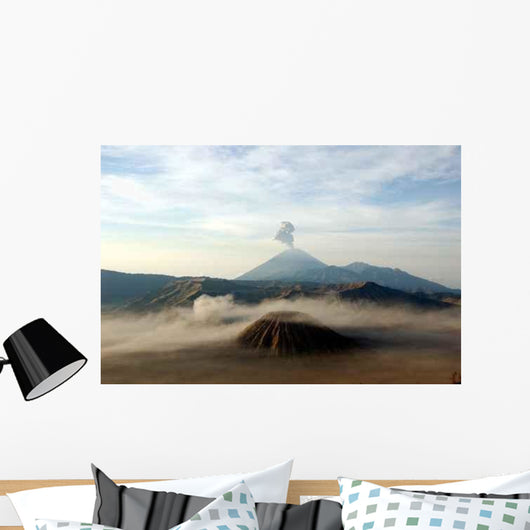 Volcanic Landscape Wall Decal