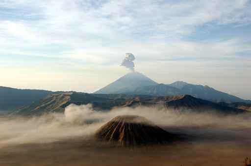 Volcanic Landscape Wall Decal