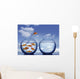Goldfish Jumping out Water Wall Decal