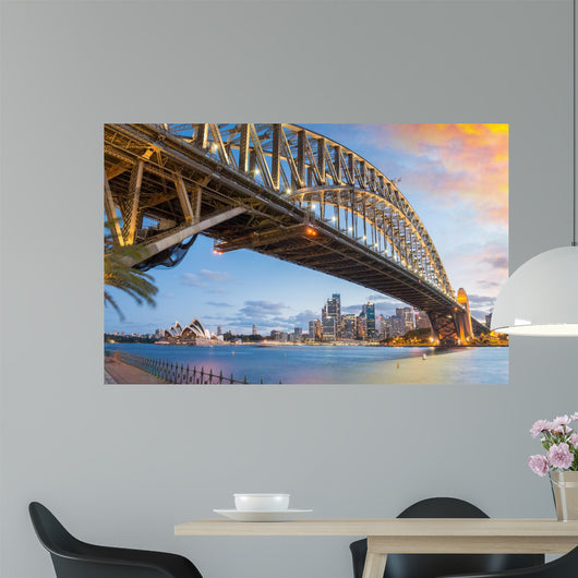 Magnificent Harbor Bridge Sydney Wall Decal