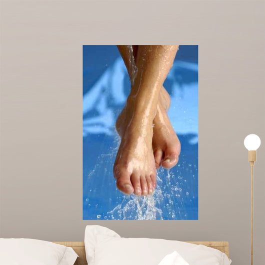 Wet Feet Wall Decal