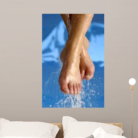 Wet Feet Wall Decal