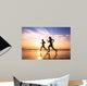 Runners Beach Sport and Wall Decal