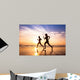 Runners Beach Sport and Wall Decal