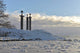 Three Swords Monument Stavanger Wall Decal