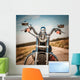 Motorcycle Road Wall Decal