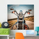 Motorcycle Road Wall Decal
