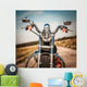 Motorcycle Road Wall Decal