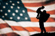 American Soldier American Flag Wall Decal
