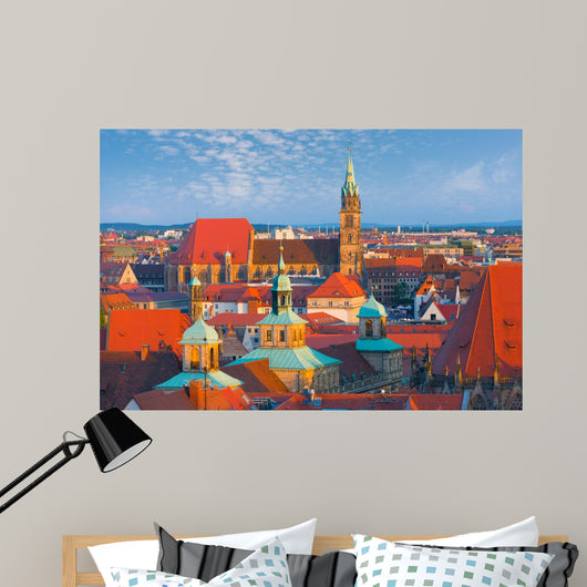 Nuremberg Evening Wall Decal