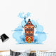 Winter Fairy-tale House Wall Decal