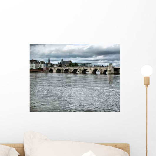 Daylight St Servaasbrug Bridge Wall Decal