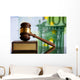 Wooden Justice Gavel and Wall Decal