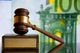Wooden Justice Gavel and Wall Decal