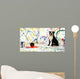 Artistic Pup Wall Decal