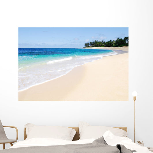 Tropical Beach Scene Sunny Wall Decal