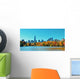 Central Park and Skyline in Autumn Wall Decal