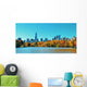 Central Park and Skyline in Autumn Wall Decal