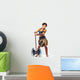 Warrior Axe Woman Wall Decal