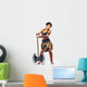 Warrior Axe Woman Wall Decal