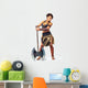 Warrior Axe Woman Wall Decal