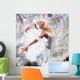 Oil Painting Girl Ballerina Dancing Wall Decal