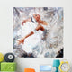 Oil Painting Girl Ballerina Dancing Wall Decal