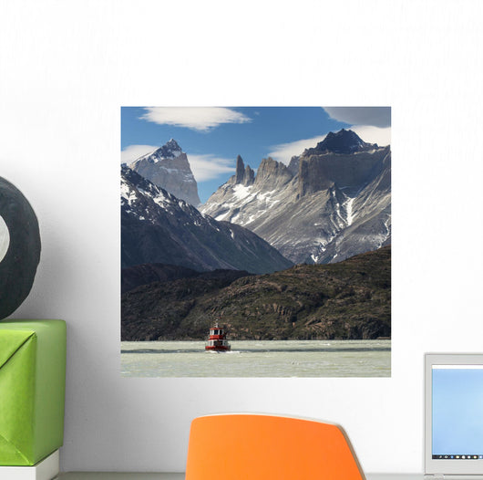 Boat Grey Lake Torres Wall Decal