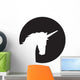 Moon Silhouette Unicorn Wall Decal