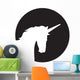 Moon Silhouette Unicorn Wall Decal