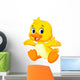 Cute Baby Duck Lifted Wall Decal