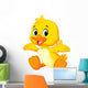 Cute Baby Duck Lifted Wall Decal