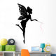 Silhouette Magic Fairy Wall Decal