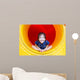 Asian Girl Play Color Wall Decal