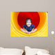 Asian Girl Play Color Wall Decal