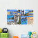 California Travel Photo Collage Wall Decal