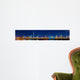 Night Time Downtown Dubai Wall Decal Panoramic Wall Decal Design 2