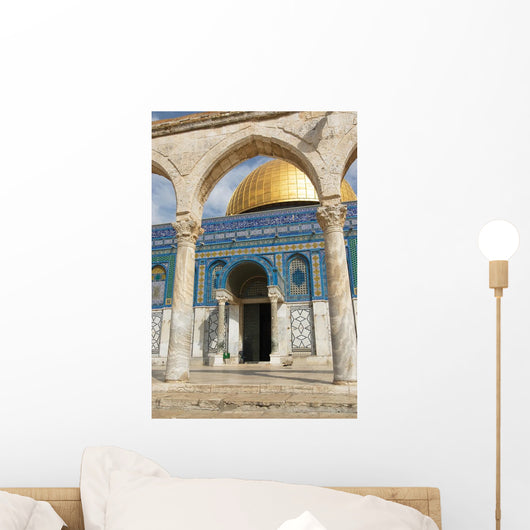 Dome Rock Famous Mosque Wall Decal