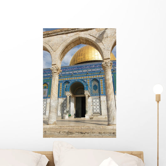 Dome Rock Famous Mosque Wall Decal