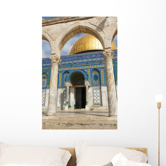 Dome Rock Famous Mosque Wall Decal