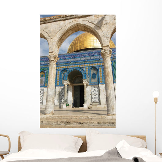 Dome Rock Famous Mosque Wall Decal