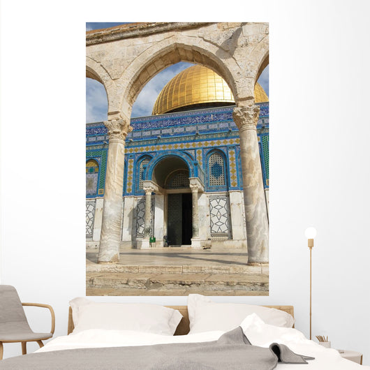 Dome Rock Famous Mosque Wall Decal