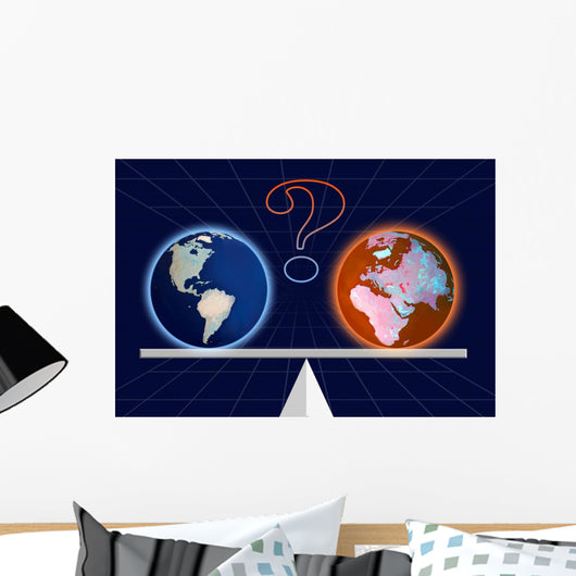 Global Weather Wall Decal